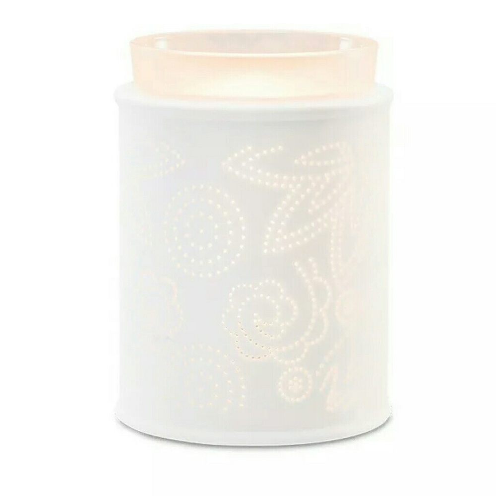 New scentsy paisley pinhole warmer new in box